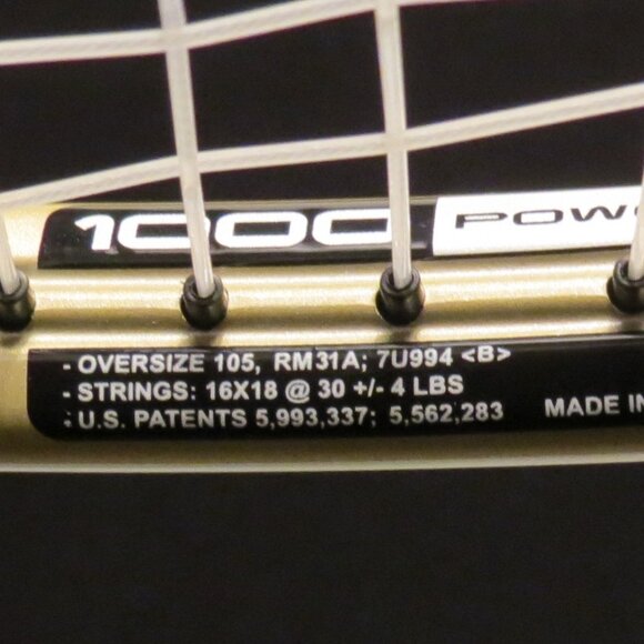 Ektelon Flame 1000 Power Level Premium Pro Racquetball Racquet Racket W/Glasses - Picture 5 of 5